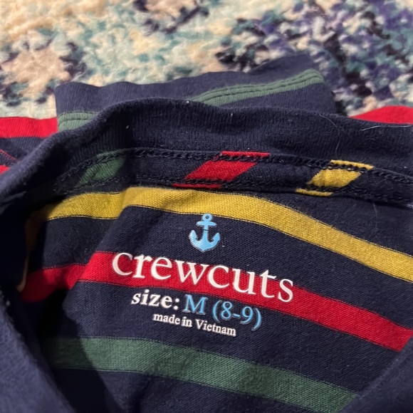 J-crew striped long sleeve tshirt size medium 8-9 - Picture 3 of 4